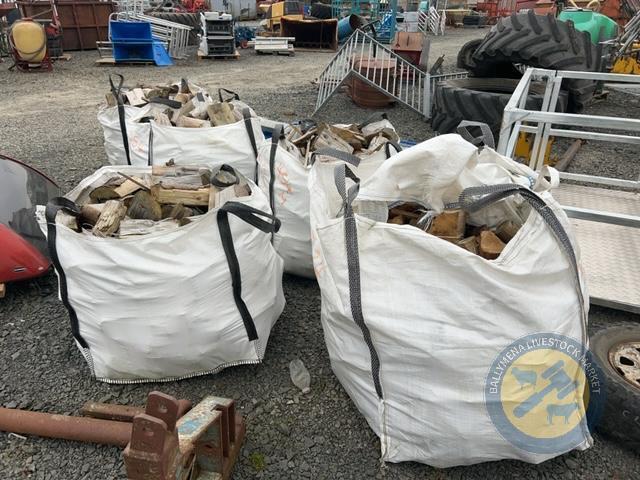 5 Bags of firewood