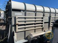 2016 Nugent 14x6 Livestock trailer c/w decks and gates - 5