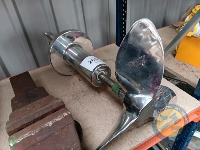 Stainless steel mixer paddle