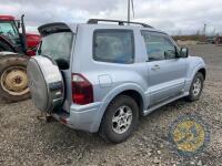 Mitsibushi Shogun SWB 3.2L 2005 - 7