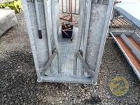 Nugent cattle crush complete with hoof kit - 4