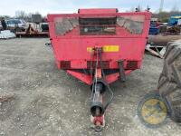 Zetor RUR55 dung spreader with shaft - 2