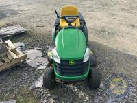 John Deere X155R ride on lawnmower - 2