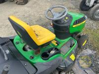 John Deere X155R ride on lawnmower - 7