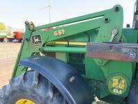 John Deere 6610 with Loader JD651 2001 - 11