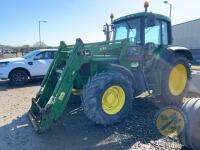 John Deere 6610 with Loader JD651 2001 - 16
