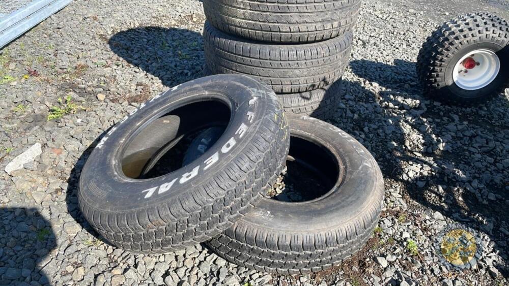 2x 16 inch 205/80R16 tyres