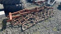 15ft folding chain harrow (orange) - 3