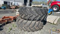 2x 650/65R38 tyres - 2