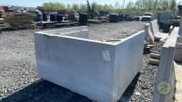 Intake channel end wall 1645x900x1500