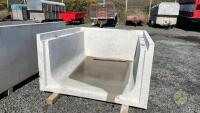 Intake channel end wall 1645x900x1500 - 2