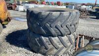 2x 650/65R38 Kleber - 2