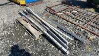 5 galvanised angle irons - 2