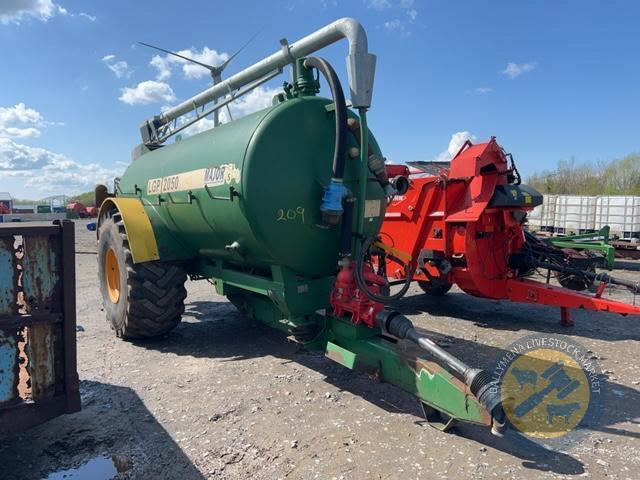 Richard Thompson, Aghadowey Farm Dispersal Sale - Major LPG2050 slurry tanker with shaft