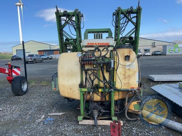 Richard Thompson, Aghadowey Farm Dispersal Sale - Amazone 1200L sprayer, 2yrs MOT, 21m booms