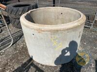 Richard Thompson, Aghadowey Farm Dispersal Sale - Approx 4ft concrete ring
