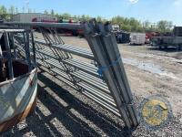 Richard Thompson, Aghadowey Farm Dispersal Sale - 4x 10ft cattle hurdles - 5