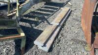 2 Wooden trailer sides - 2