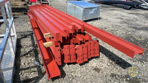 47x30x13 shed steelwork