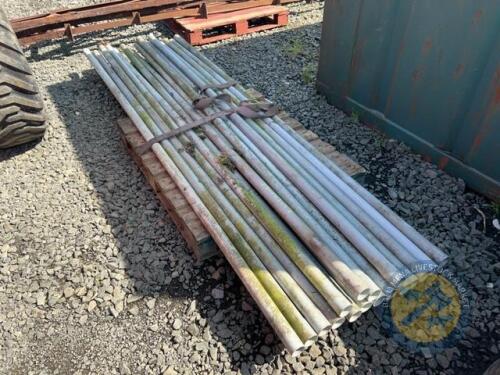 Pallet of ducted pipe work 56mm