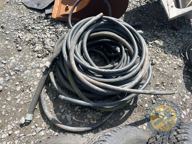 Quantity of hydraulic hoses for machinery