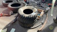 2x quad tyres 24/10/11