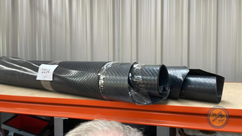 Rolls of plastic