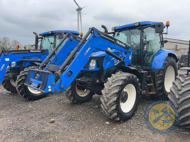 Richard Thompson, Aghadowey Farm Dispersal Sale - New Holland 6.155 2016 with loader