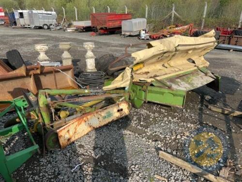 Krone 9ft mower