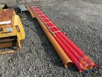 Approx 30ft of 6" wovin sewer pipe