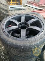 20" alloys with tyres to suit hilux/ navara/l200/amarok 4 off - 2