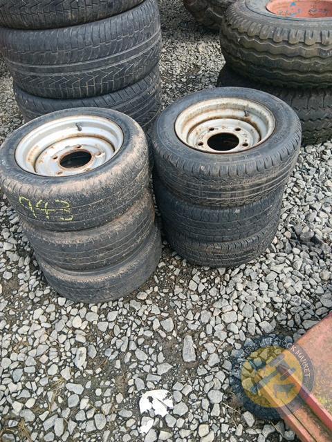 6 IW trailer wheels