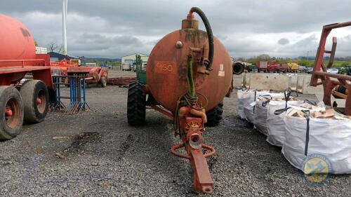 NC 1100gln slurry tanker with shaft