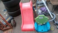 Kids swing & slide