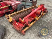 Pottinger 3m power harrow with shaft