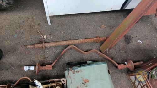 2x waist bars for tractors