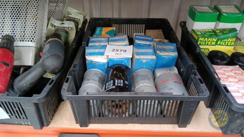 Tray of fuel filters, Duetz engines