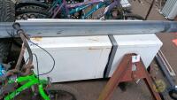 Oil heating boiler cabinet