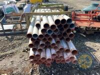 Approx 70x lengths of 4' piping - 2