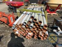 Approx 70x lengths of 4' piping - 4