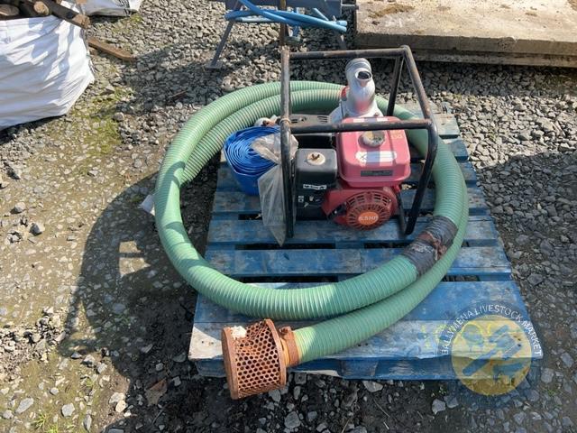 3" pump with lift pipe