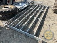 2x 10ft cattle hurdles IAE