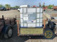 Portable water IBC cube trailer - 5