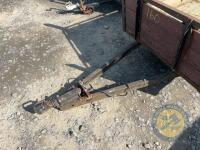 Approx 8x4 wooden car trailer single axle - 4