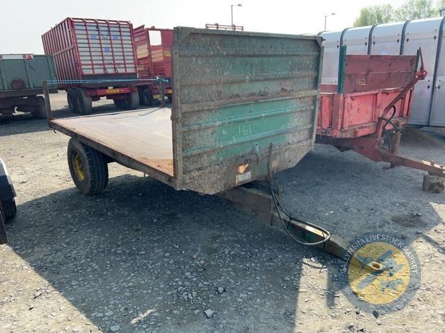 Frazer 10x6 tipping trailer needs side cribs