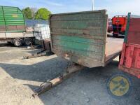 Frazer 10x6 tipping trailer needs side cribs - 3