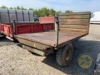 Frazer 10x6 tipping trailer needs side cribs - 5
