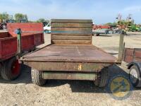 Frazer 10x6 tipping trailer needs side cribs - 6
