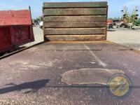 Frazer 10x6 tipping trailer needs side cribs - 9