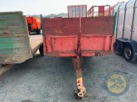 Weeks 10x6 tipping trailer with new tyres - 2